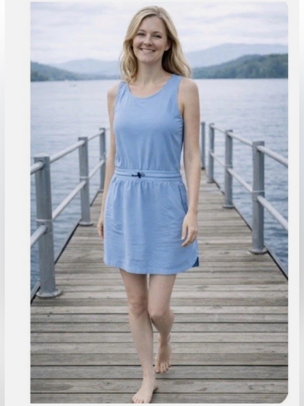 Telluride Clothing Company Blue Utility Dress